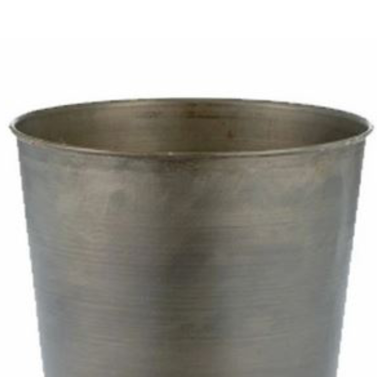 プランター MC円錐ポット 直径20×高さ20cm アイアン ( 植木鉢 プラントポット 植物用ポット 花瓶 花びん 花器 鉢カバー ポット 丸 円すい 卓上 スタンド 置く 植物 花 観葉植物 多肉植物 サボテン 園芸 直植え インテリア ) 【ブラック】 ブラック