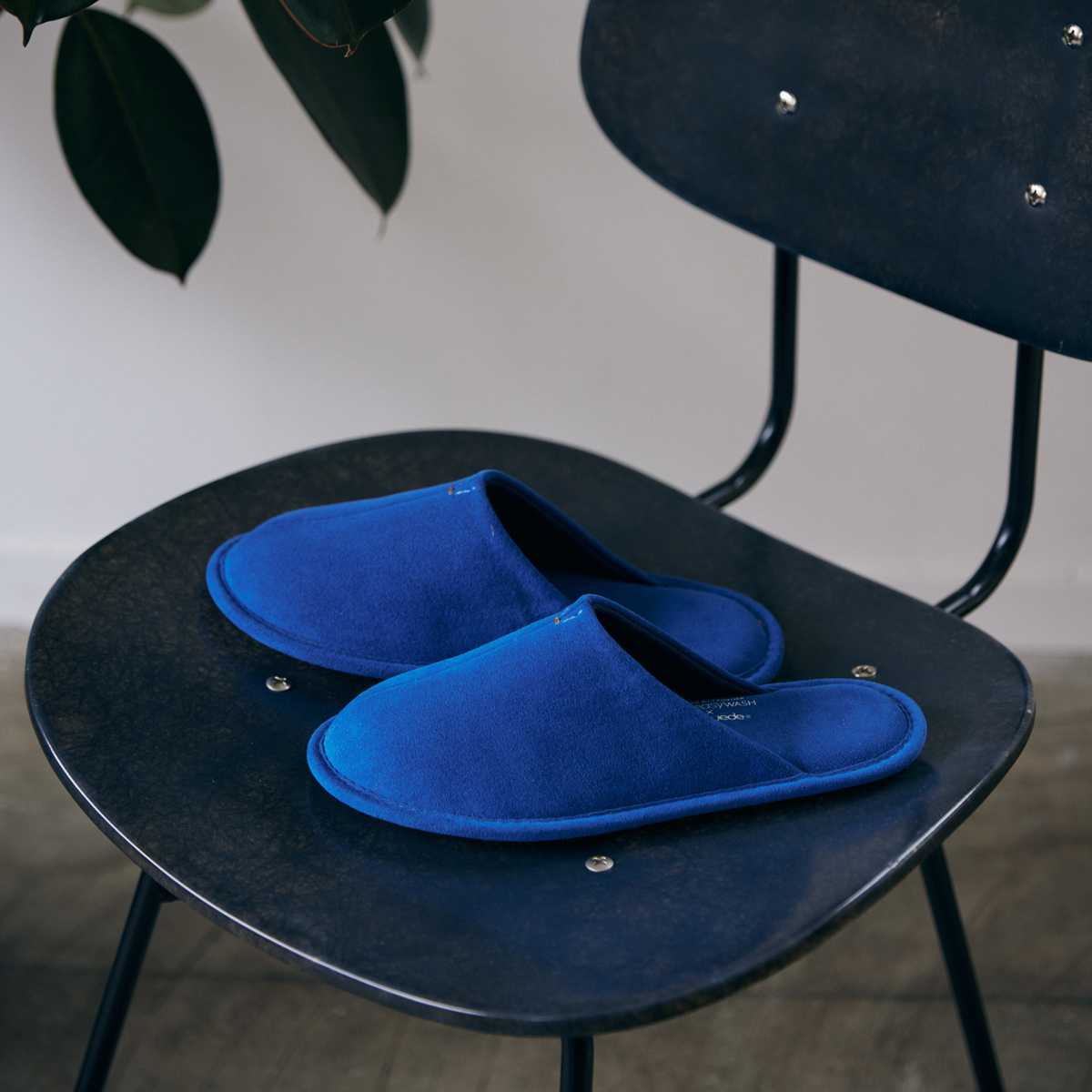 スリッパ ルームズイージーウォッシュ ウルトラスエード M L 22.5~27.0cm 洗える ( ルームシューズ 室内 来客用 人工皮革 ユニセックス EVAソール スエード調 合皮 トイレ サロン おしゃれ レディース メンズ オールシーズン ) 【トープ M】 トープ M