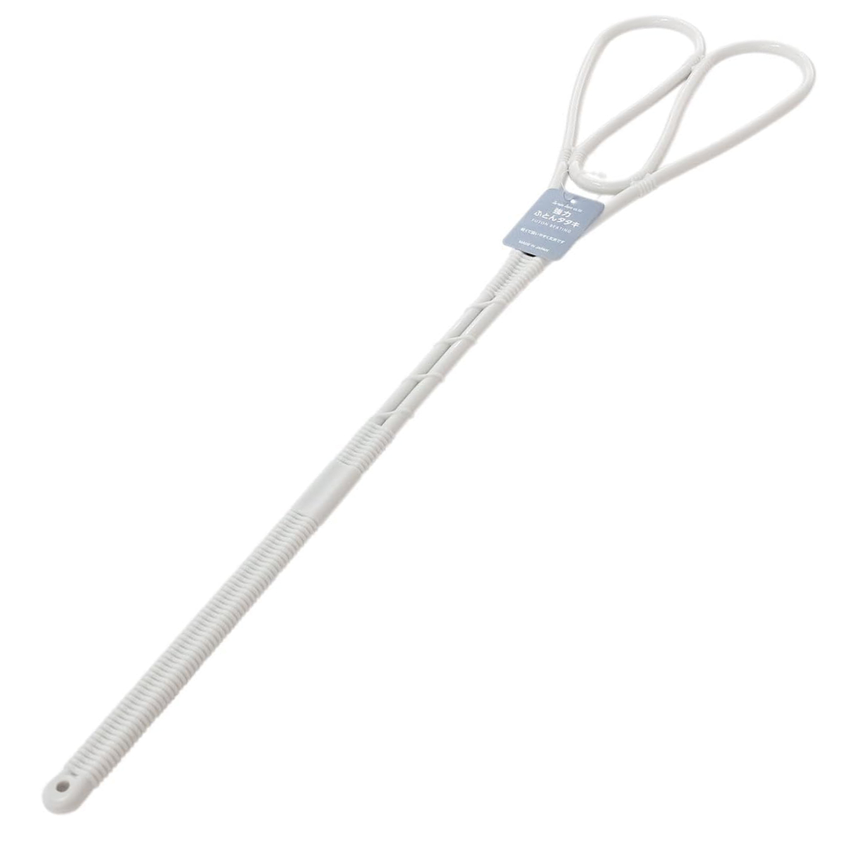 布団たたき 長さ61cm ( 布団叩き ふとんたたき 軽量 ロング 布団干し 布団 タタキ 洗濯 洗濯用品 掃除用品 ほこり落とし はたき 毛布 マットレス 枕 カーペット ソファ シンプル )