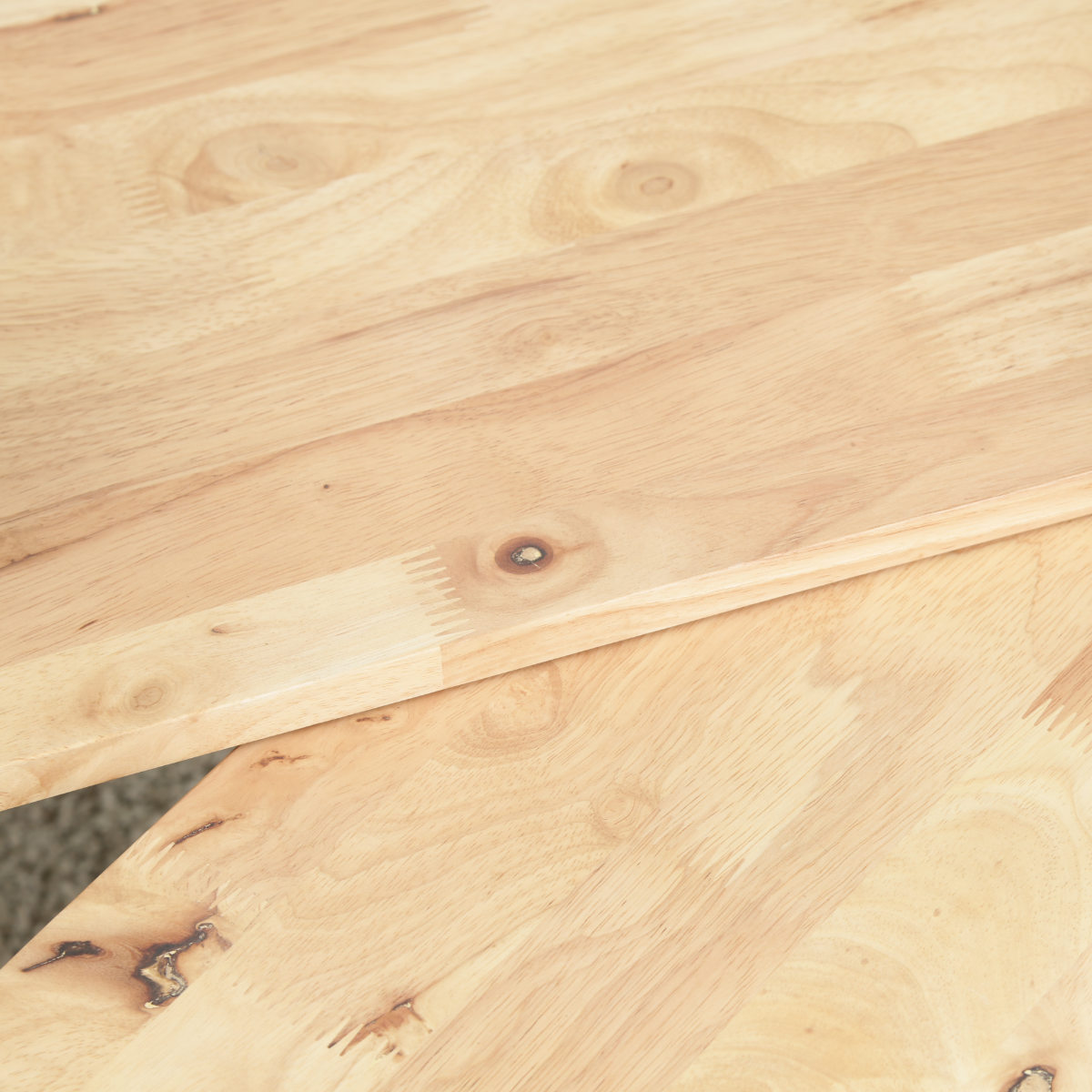 センターテーブル 幅約120～200cm 木製 天然木 ツイン 収納 サブ