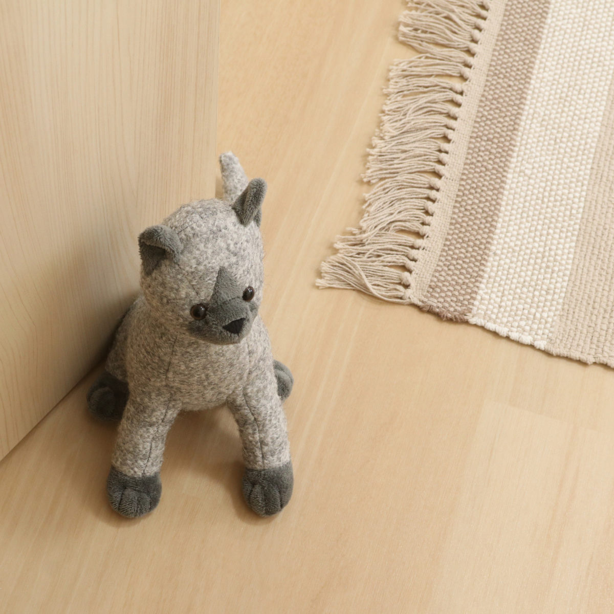 ドアストッパー アニマルドアストッパー 約1kg ぬいぐるみ ( 扉ストッパー ドア止め かわいい うさぎ ネコ 犬 室内 置くだけ 扉止め ストッパー ドアキーパー ドアストップ 社内 オフィス 会社 店舗 ブックエンド ) 【ネズミ】 ネズミ