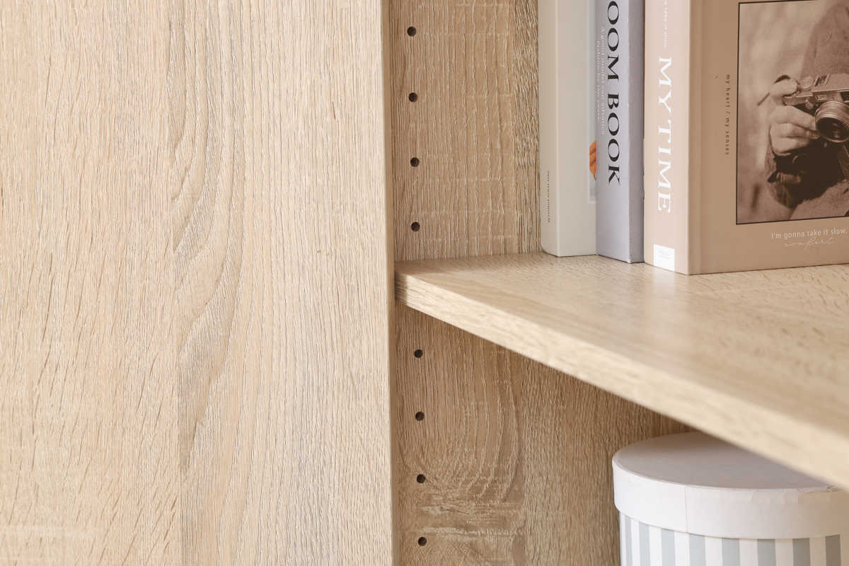 連結可能 収納ボックス 幅60cm 前面扉タイプ ( 棚 ラック 連結 積み重ね 扉収納 隠す収納 ナチュラル ホワイトウォッシュ 省スペース コンパクト ) 【ホワイトウォッシュ】 ホワイトウォッシュ