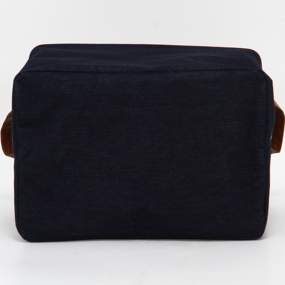 収納ボックス 布 ファブリックボックス スクエア デニム インナーケース 折りたたみ ( 幅38×奥行26×高さ26cm 収納ケース 収納 小物 小物収納 小物入れ カラーボックス 引き出し インナーボックス ボックス ケース 持ち手付き )