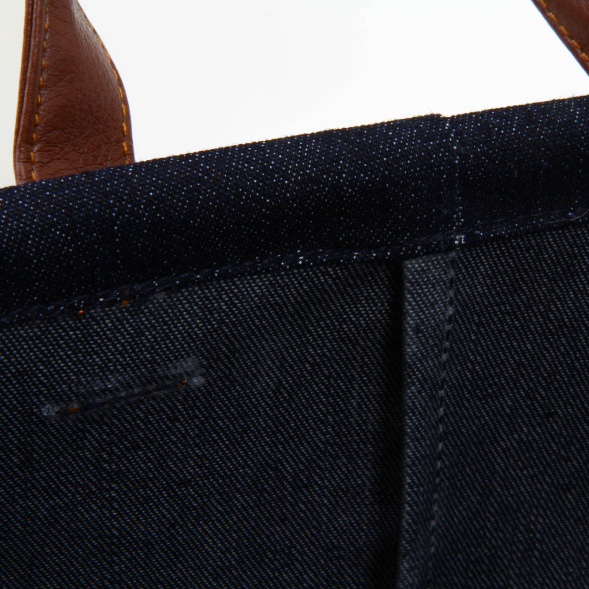 収納ボックス 布 ファブリックボックス スクエア デニム インナーケース 折りたたみ ( 幅38×奥行26×高さ26cm 収納ケース 収納 小物 小物収納 小物入れ カラーボックス 引き出し インナーボックス ボックス ケース 持ち手付き )