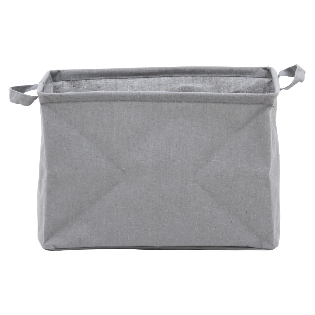 収納ボックス 布 ファブリック インナーボックス 折りたたみ ( 幅38×奥行26×高さ26cm 収納ケース 収納 小物 小物収納 小物入れ カラーボックス 引き出し インナーケース ボックス ケース 持ち手付き ) 【ブラック】 ブラック