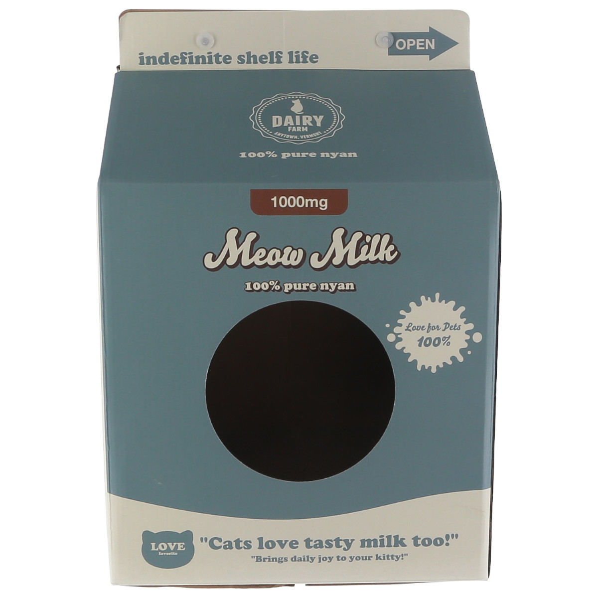 爪とぎ 猫 KDタイプ 牛乳パック ( 爪研ぎ つめとぎ 猫用 爪とぎハウス 段ボール ストレス解消 遊び おもちゃ かわいい 爪磨き ガリガリ ハウス 寝床 ねこ 猫用品 ペット用品 おしゃれ )