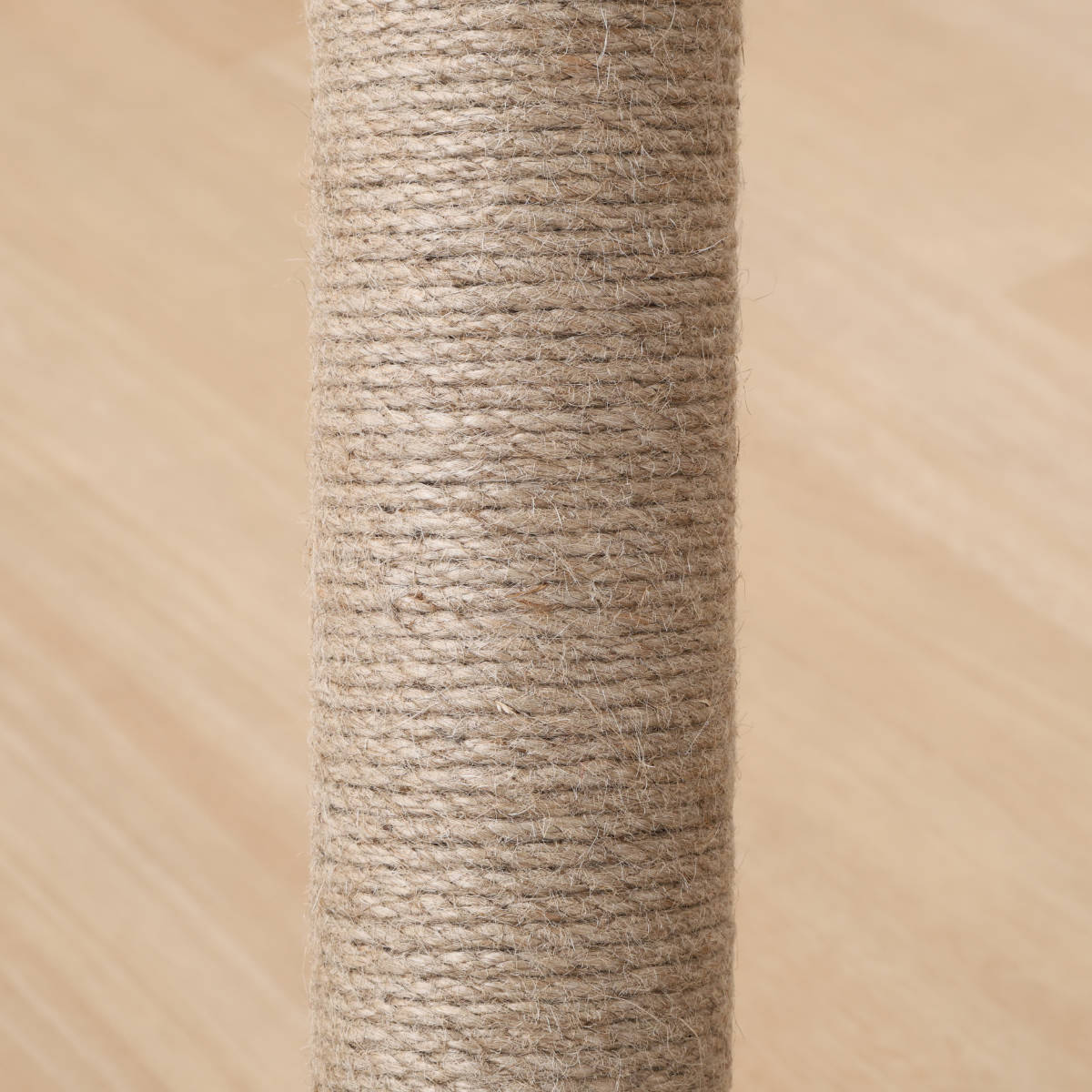 爪とぎ 猫 ポールタイプ ねこぱんち ( 爪研ぎ つめとぎ 猫用 スタンドタイプ 縦型 麻 ストレス解消 遊び 爪磨き ねこ おもちゃ かわいい 猫用品 ペット用品 ) 【ブラウン】 ブラウン