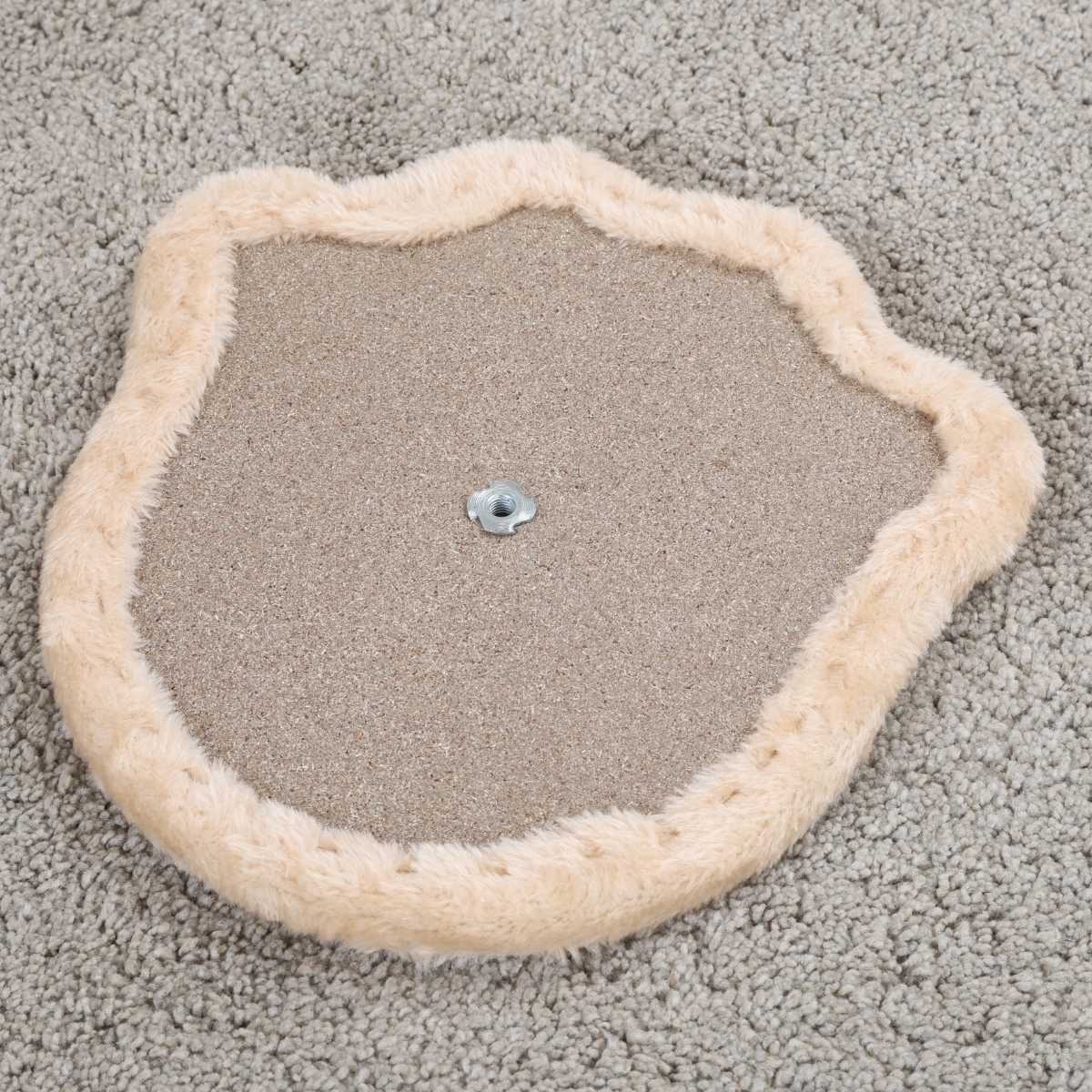 爪とぎ 猫 ポールタイプ ねこぱんち ( 爪研ぎ つめとぎ 猫用 スタンドタイプ 縦型 麻 ストレス解消 遊び 爪磨き ねこ おもちゃ かわいい 猫用品 ペット用品 ) 【ブラウン】 ブラウン