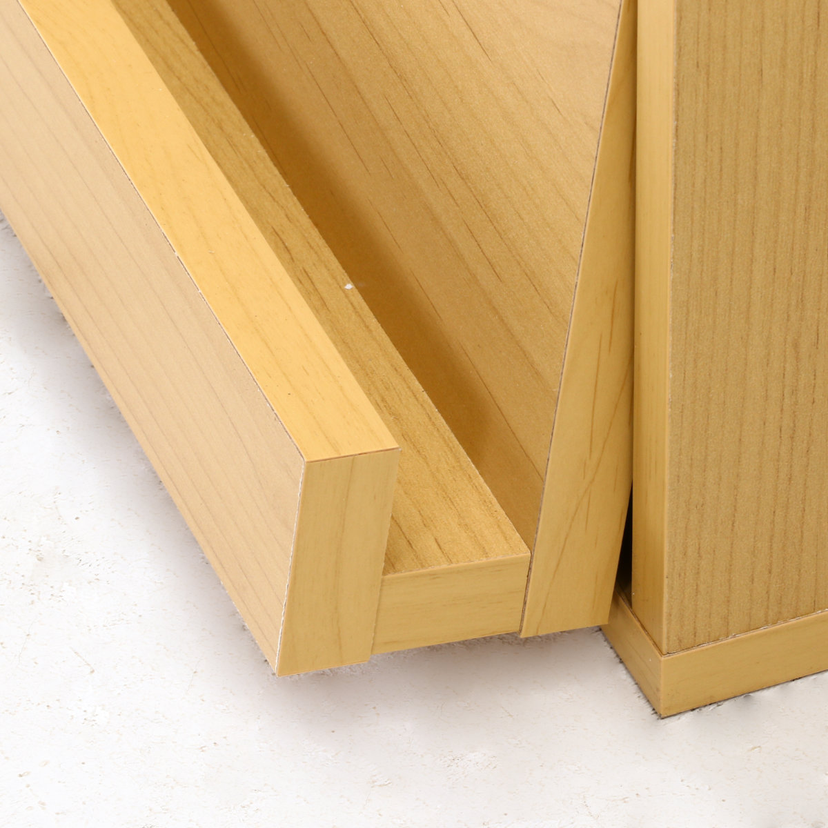 カラーボックス 幅34.5cm フラップ扉 キューブ型 組み合わせラック ( 収納 家具 棚 ラック 飾り棚 組み合わせ カラボ サイドラック キャビネット サイドテーブル テレビ台 可動棚 積み重ね ナチュラル ブラウン ホワイト ) 【ホワイトウォッシュ】 ホワイトウォッシュ