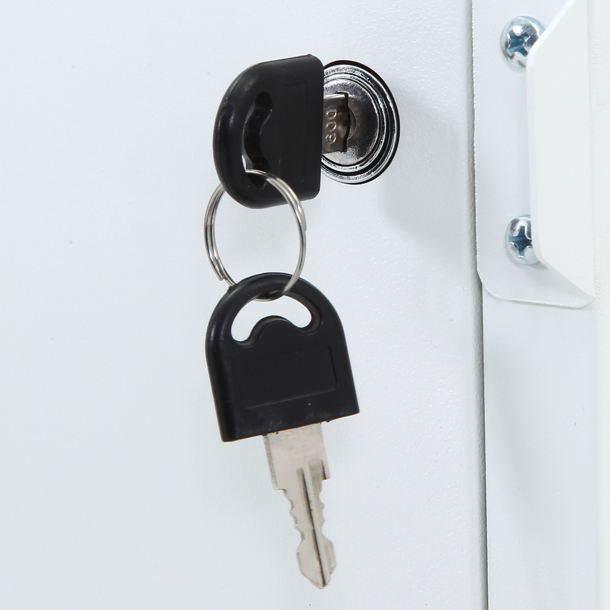 宅配ボックス スチール宅配ボックス Luca 2段 ( 宅配 ボックス ポスト 宅配ポスト 一戸建て用 大型 大容量 据え置き 置き配用ボックス 郵便 郵便受け 宅配BOX 2段式 防止対策 防犯 鍵付き 戸建 屋外 おしゃれ ) 【ホワイト】 ホワイト