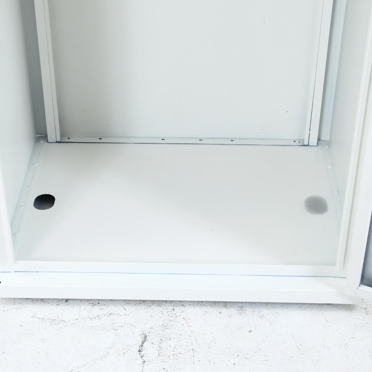 宅配ボックス スチール宅配ボックス Luca 2段 ( 宅配 ボックス ポスト 宅配ポスト 一戸建て用 大型 大容量 据え置き 置き配用ボックス 郵便 郵便受け 宅配BOX 2段式 防止対策 防犯 鍵付き 戸建 屋外 おしゃれ ) 【ホワイト】 ホワイト