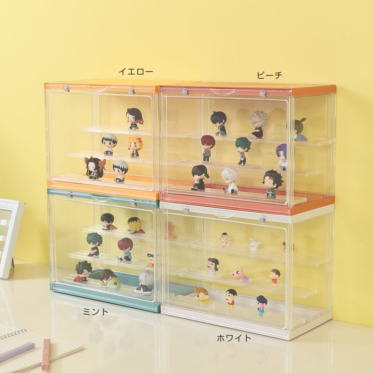 新品未使用　趣味の収納ケース アクリル扉付き 新品未使用 趣味の収納ケース アクリル扉付き 新品未使用 趣味の収納