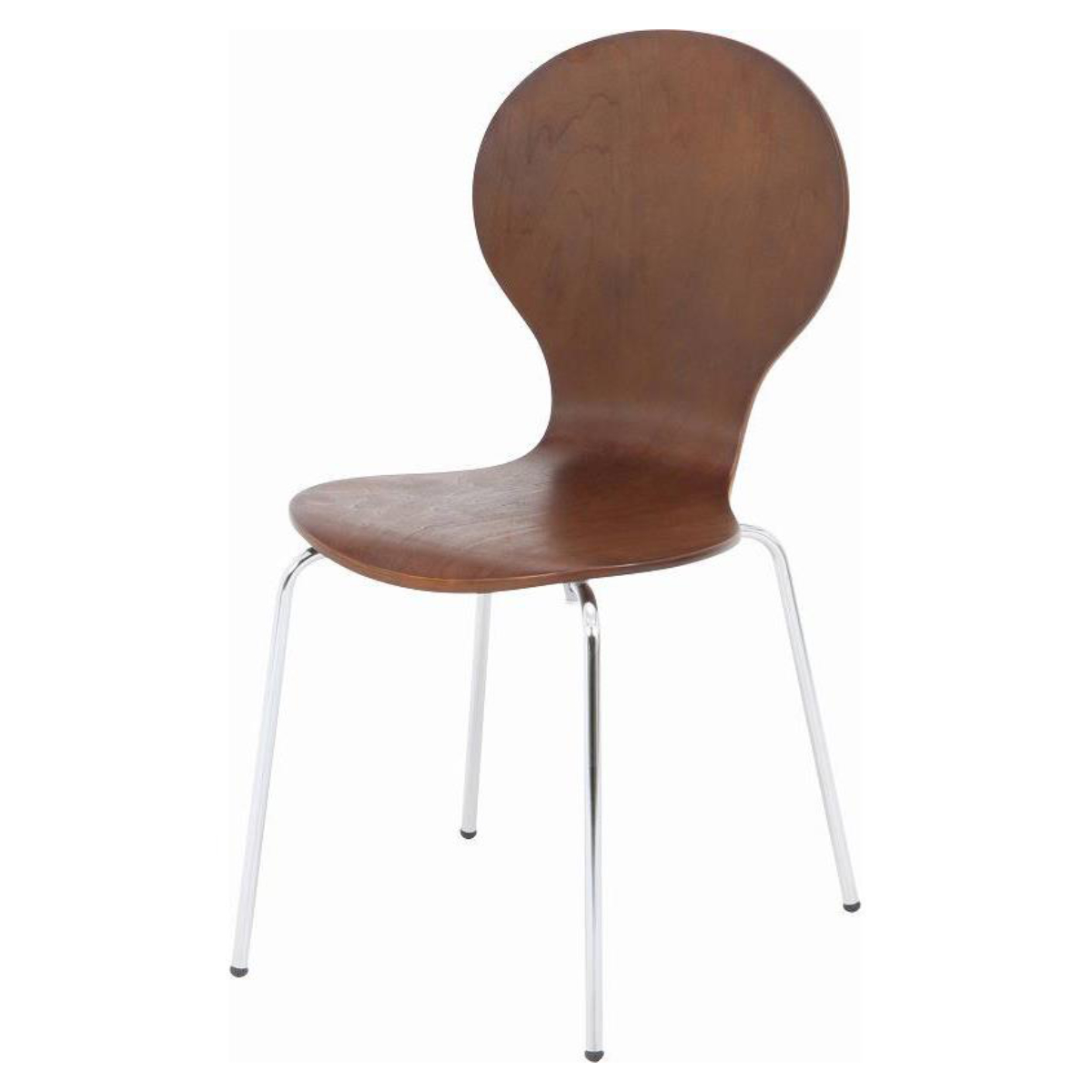 ダイニングチェア 座面高45cm 2脚セット エピチェアー スタッキングチェア ( チェア ダイニング イス 椅子 木目調 食卓椅子 肘なし 軽量 いす 食卓 リビング リビングチェア シンプル デスクチェア メラミン加工 ) 【ホワイト】 ホワイト