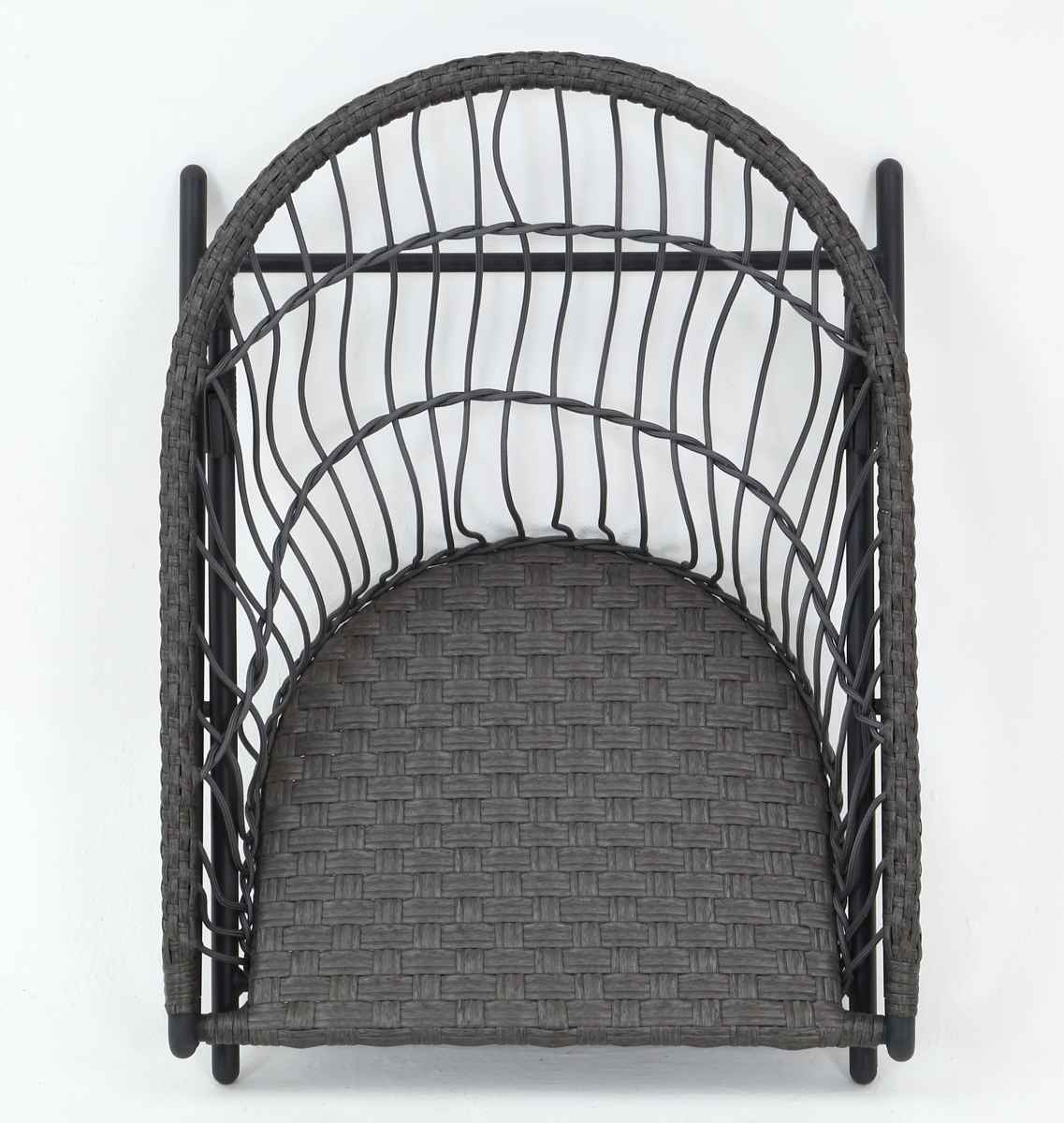 ガーデンテーブル&チェアセット elma ( ガーデン ソファ チェア テーブル 椅子 机 庭 屋外 センターテーブル 3点セット カフェ風 モダン インテリア バルコニー 室内 ホテル リゾート 折りたたみ 収納袋付 高級感 おしゃれ )