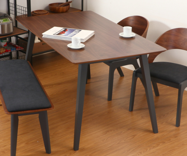 dショッピング |ダイニングテーブル 幅140cm 木製 天然木 ダイニング