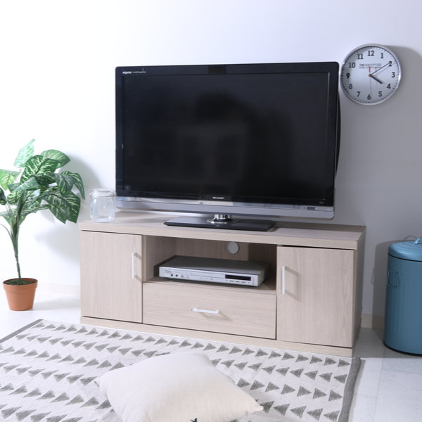 テレビ台 ローボード 北欧風 シンプルデザイン 幅118cm （ テレビ