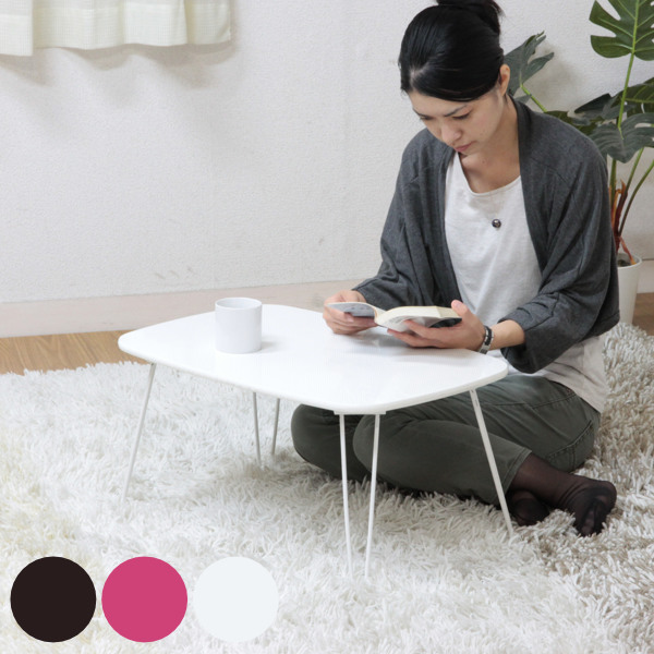 新品】115×60折り畳みテーブル センターテーブル座卓 NA/WAL/WW  