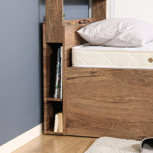 ベッド 収納付き シングル チェストベッド 引き出し コンセント すのこ