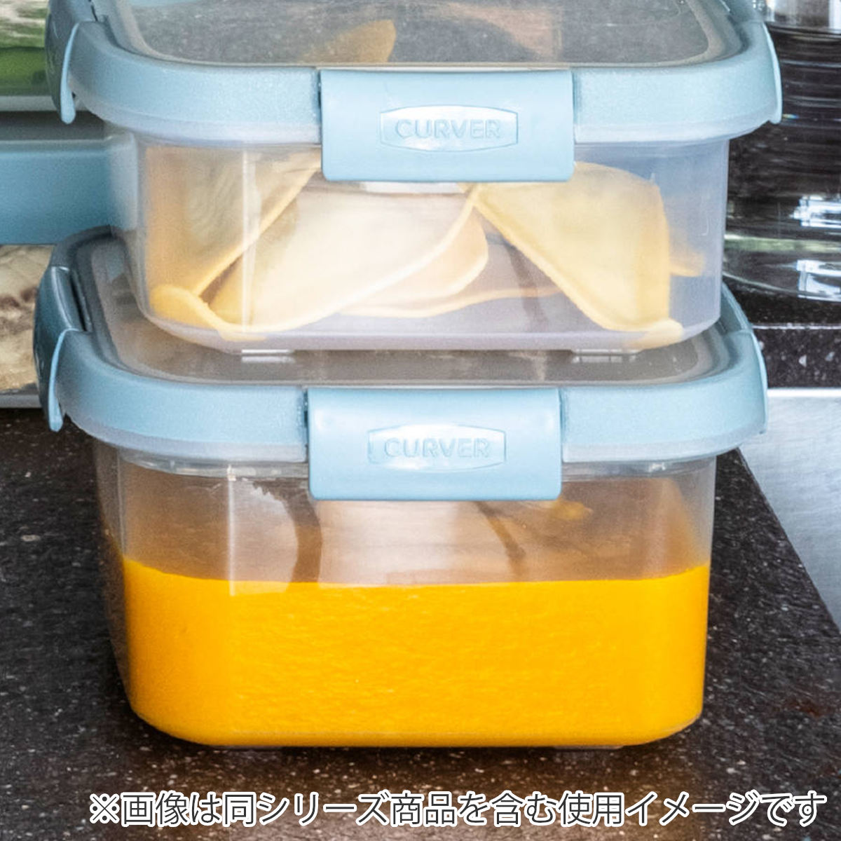 保存容器 Smart Fresh スマートフレッシュ 正方形 1.1L ( キャニスター 食品保存容器 プラスチック容器 フードストッカー レンジ対応 食洗機対応 保存ケース 密閉 中が見える 蓋 角型 4点ロック 冷蔵 冷凍 レンジ スタッキング )