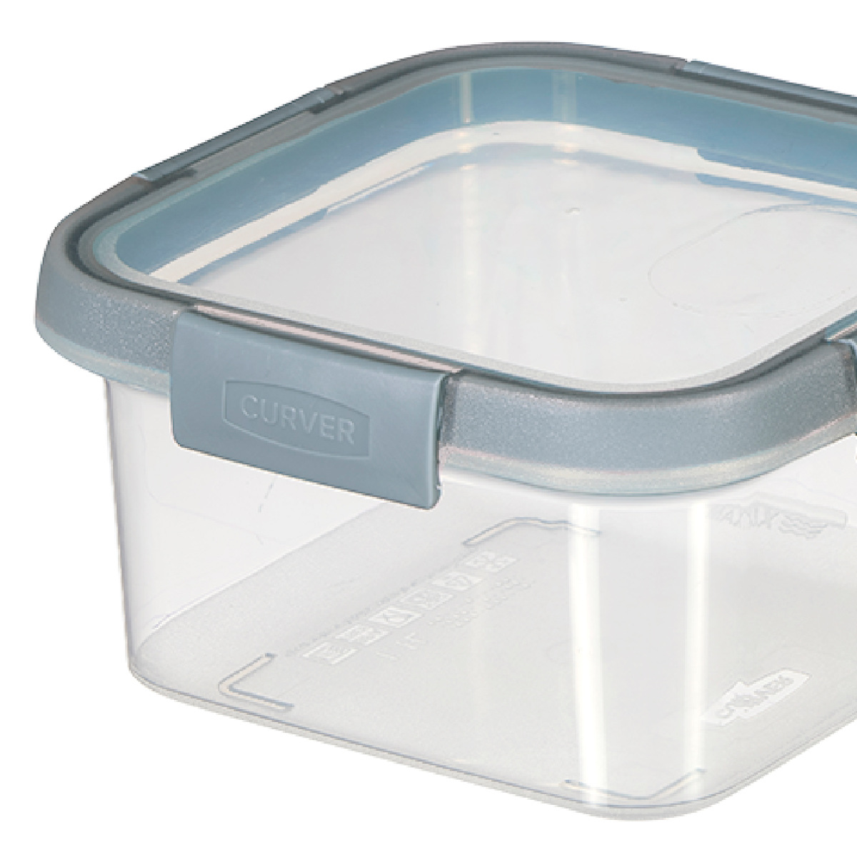 保存容器 Smart Fresh スマートフレッシュ 正方形 1.1L ( キャニスター 食品保存容器 プラスチック容器 フードストッカー レンジ対応 食洗機対応 保存ケース 密閉 中が見える 蓋 角型 4点ロック 冷蔵 冷凍 レンジ スタッキング )