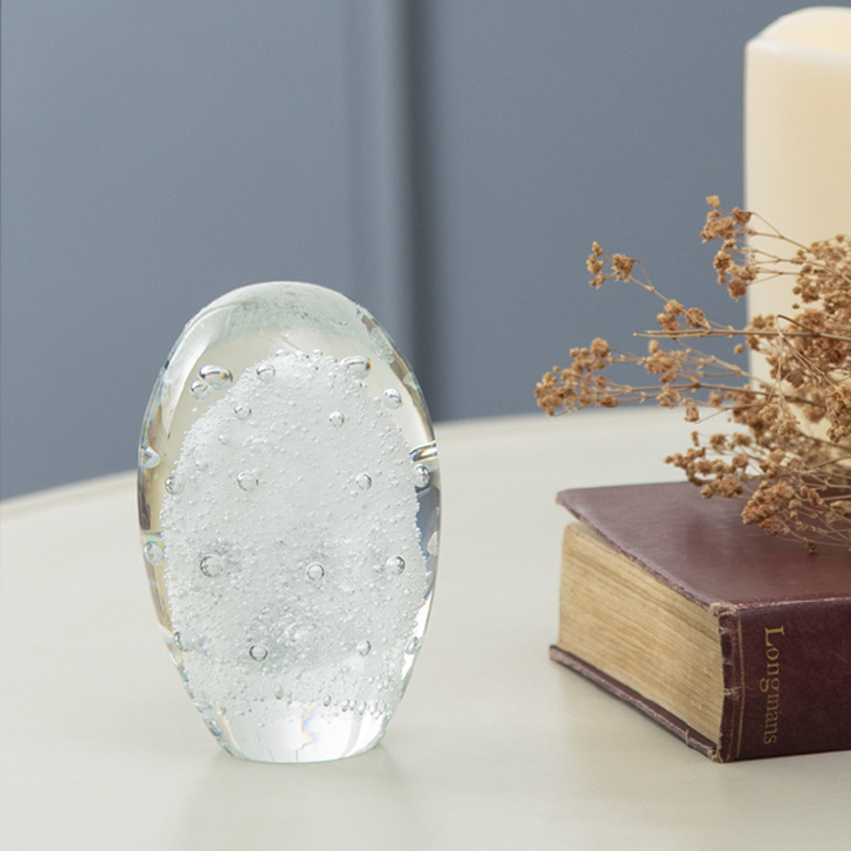 ガラスインテリアオブジェ（Glass interior objects） 泡 S
