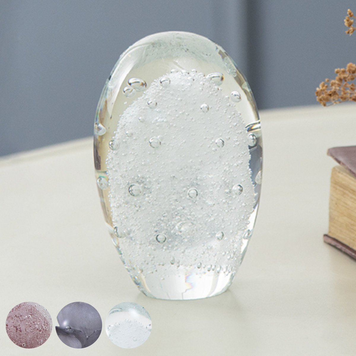 ガラスインテリアオブジェ（Glass interior objects） ミックス