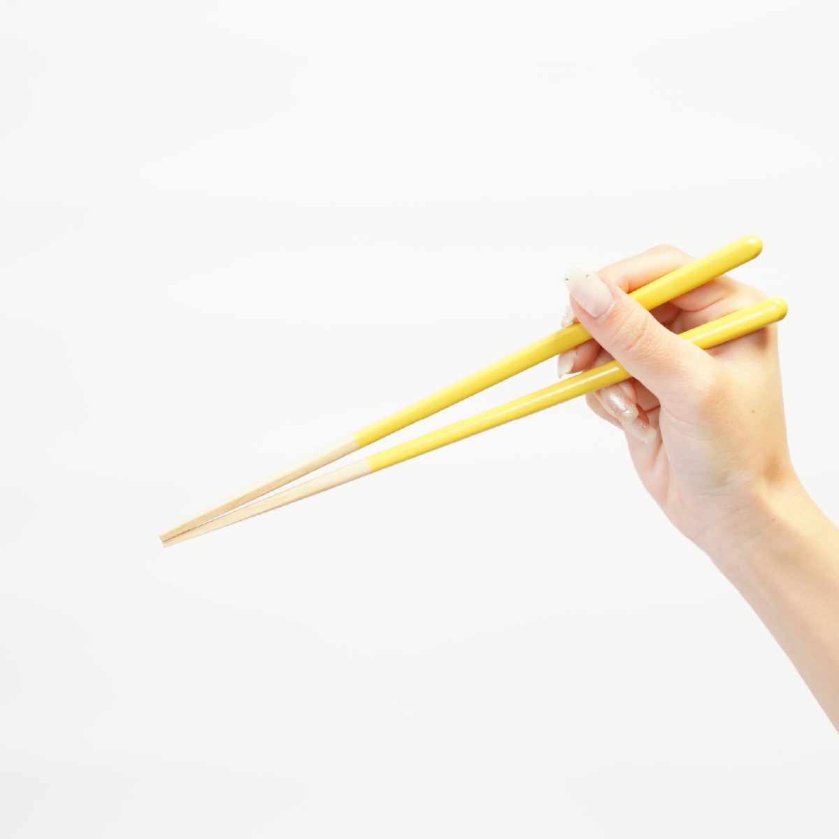 ほんとうにすべらないお箸 23cm マイルド HSS-101 ( 食洗機対応 お箸 はし おはし ハシ カトラリー すべらない 滑らない 自宅用 プレゼント 普段使い 大人 シンプル おしゃれ ) 【イエロー】 イエロー