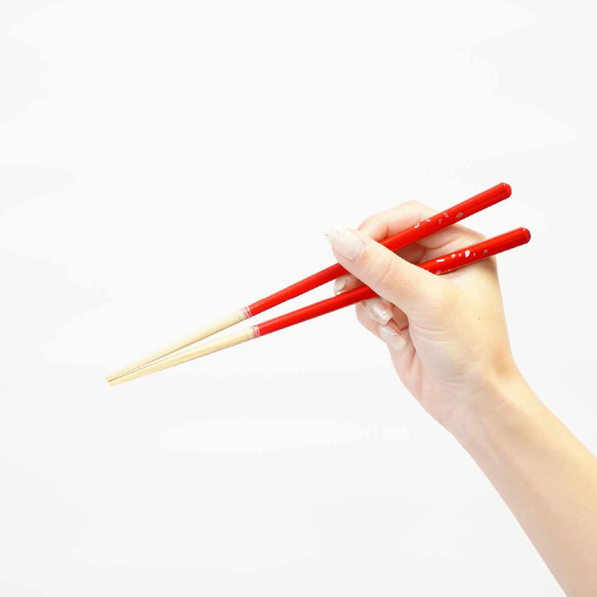 ほんとうにすべらないお箸 桜舞う 21cm 23cm ( 食洗機対応 お箸 はし おはし ハシ カトラリー すべらない 滑らない 自宅用 プレゼント 普段使い 大人 シンプル おしゃれ ) 【ブルー】 ブルー