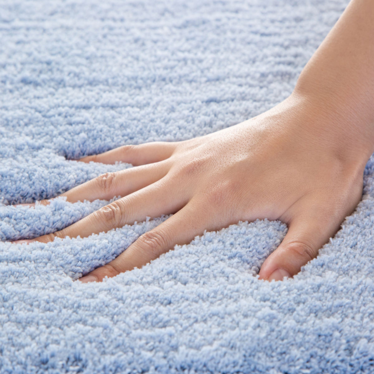 バスマット AIRY DROP 45×60cm ( お風呂マット 足拭きマット 速乾 洗濯OK お風呂 マット 浴室マット 脱衣所 洗濯可 無地 バスグッズ おしゃれ ) 【ピンク】 ピンク