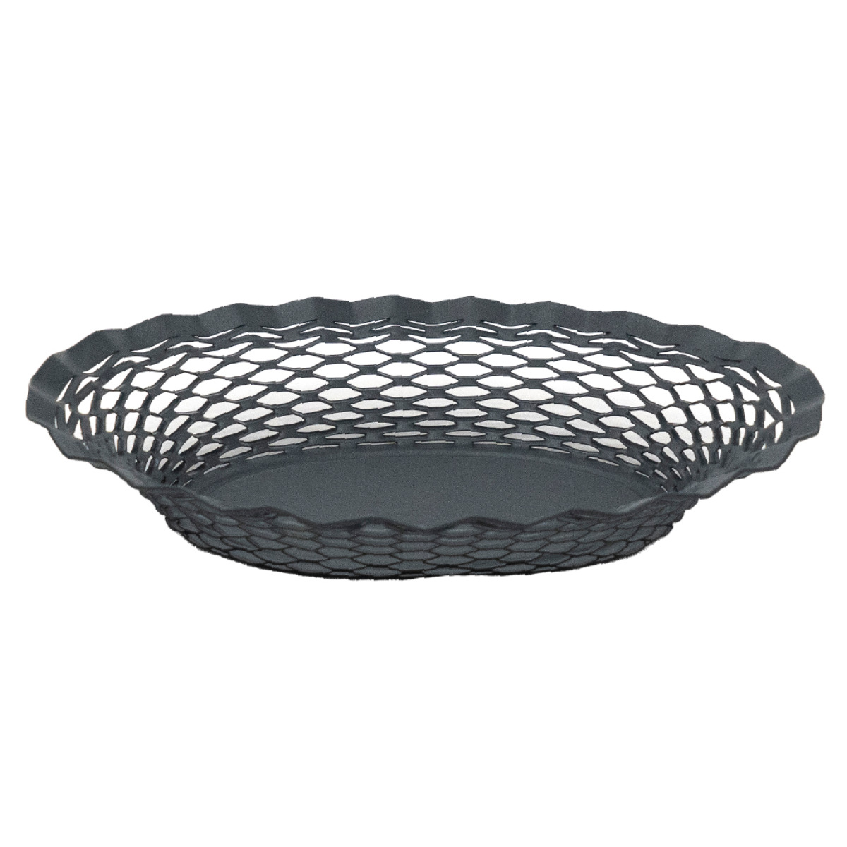 かご Roger Orfevre ステンレスバスケット オーバル S ( トレー トレイ バスケット 収納 卓上収納 小物入れ お小物置き 一時置き 小物トレイ おしゃれ ステンレス 水洗い 洗える リビング収納 クラシカル ) 【ブルー】 ブルー