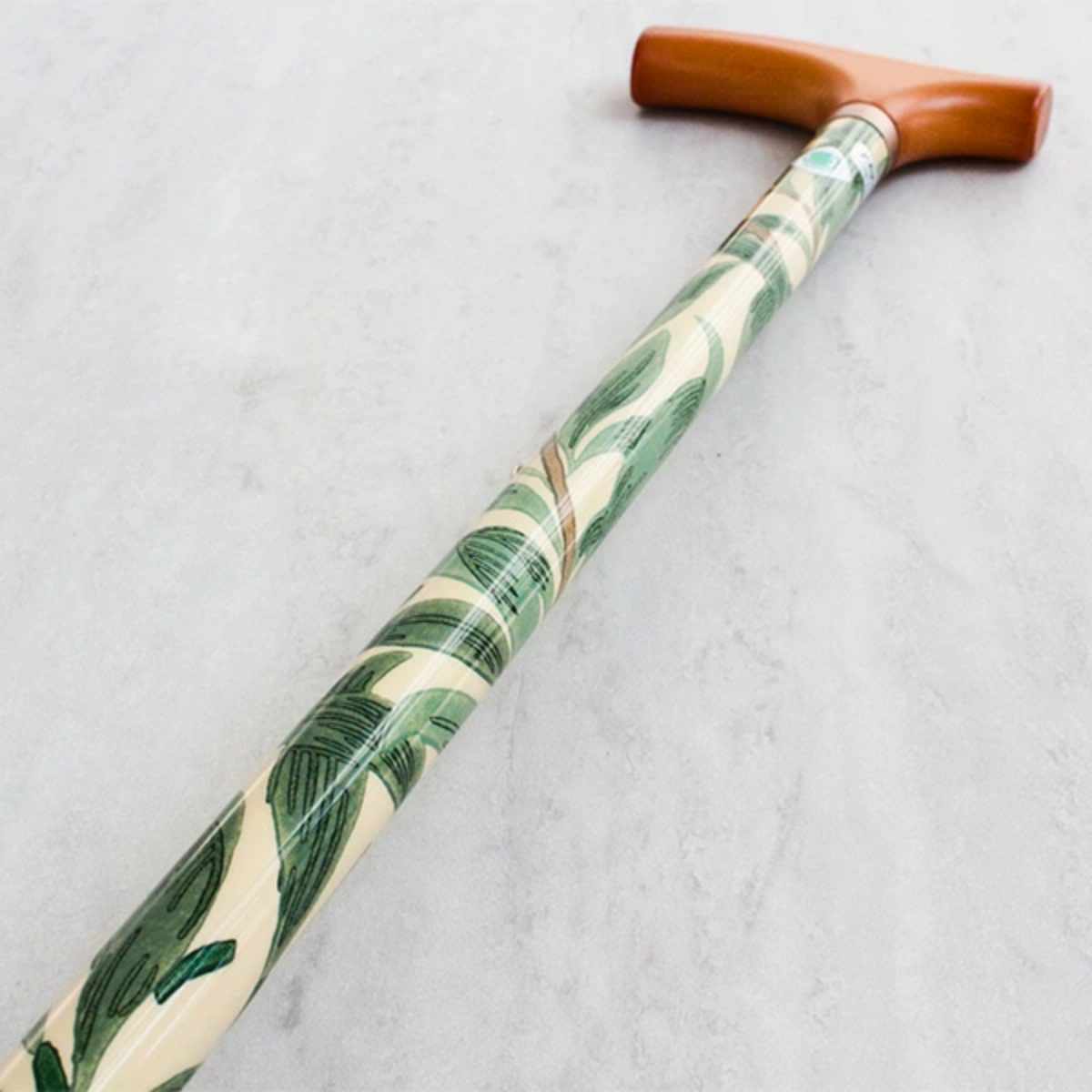 杖 ウィリアムモリス ウィローボウ 伸縮 軽量 おしゃれ 女性 介護 ( 伸縮杖 10段階調節 つえ ウィリアム・モリス ストラップ付き 滑りにくい 歩行補助 外出 散歩 転倒防止 高級感 介護用品 )