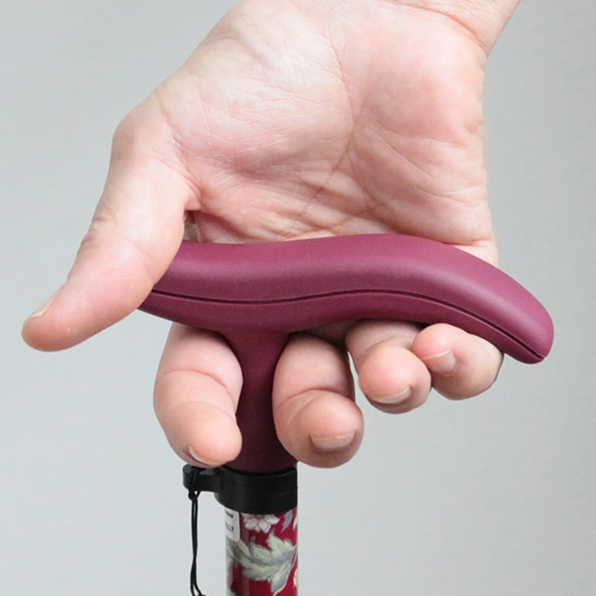 杖 アクティブグレース 折りたたみ 軽量 ステッキ おしゃれ 女性 介護 ( 5段階調節 つえ アルミ製 アルミ SGマーク 外出 福祉散歩 滑りにくい 立ち上がりやすい 立ち上がり補助 転倒防止 負担軽減 ) 【桜ピンク】 桜ピンク