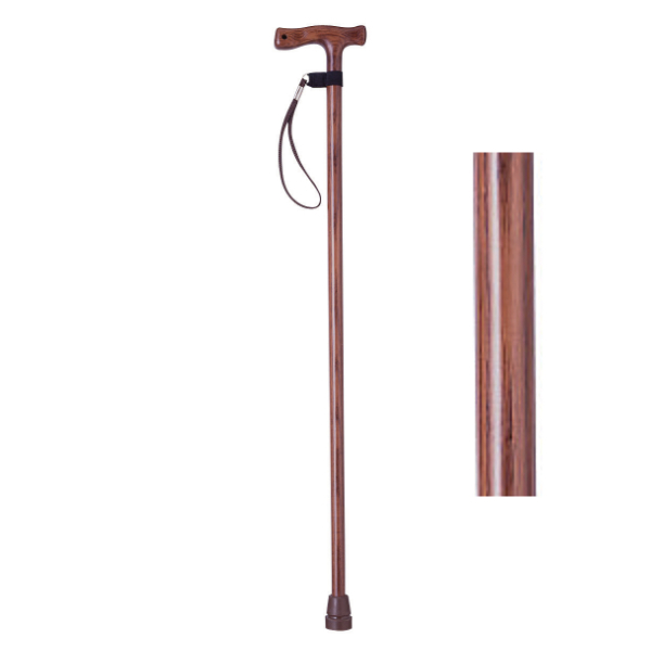 dショッピング |一本杖 木製 ステッキ 男性 女性 木目 （ 1本杖 木製