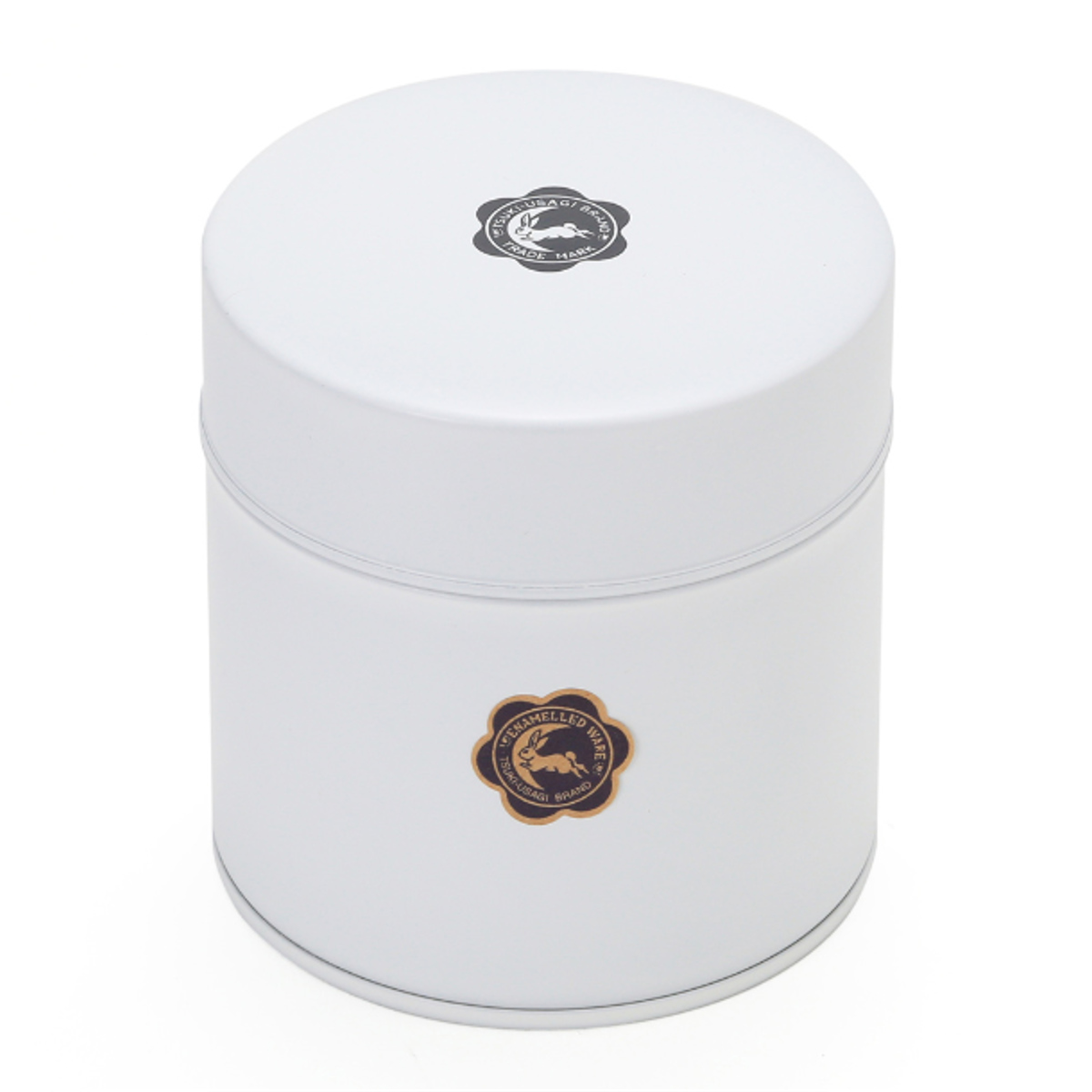 コーヒー缶 月兎印 月兎缶 大 300g 日本製 ( 保存容器 密閉 おしゃれ 茶缶 お茶缶 茶葉容器 お茶保存缶 茶葉入れ 小物入れ インテリア 月兎 お茶容器 ブリキ缶 茶葉保存 お茶っぱ入れ ティーキャニスター 中蓋 うさぎ ) 【グリーン】 グリーン