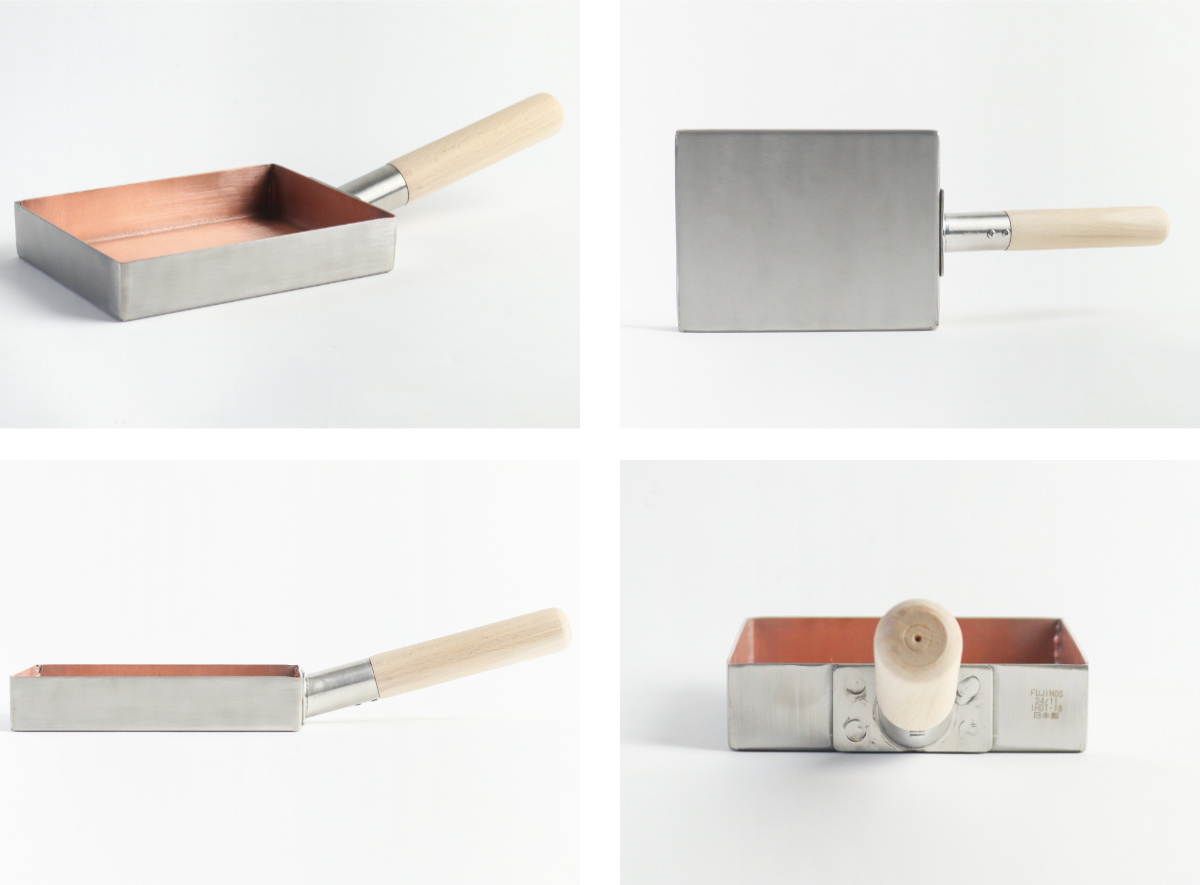 dショッピング |卵焼き器 13×18cm IH対応 銅 ステンレス二層鋼