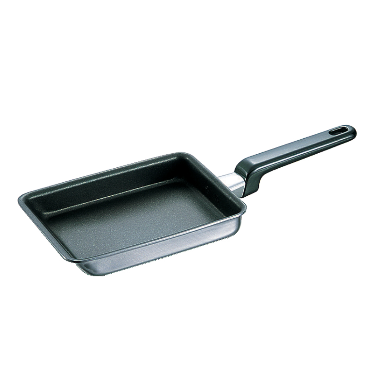 卵焼き器 19.5cm IH対応 玉子焼DX フジノス 日本製 ( フライパン エッグパン ガス火対応 アルミ ステンレス ふっ素加工 フッ素加工 軽い 玉子焼きフライパン 国産 3層構造 フッ素コーティング クラッド 軽量 熱伝導 職人 燕三条 )