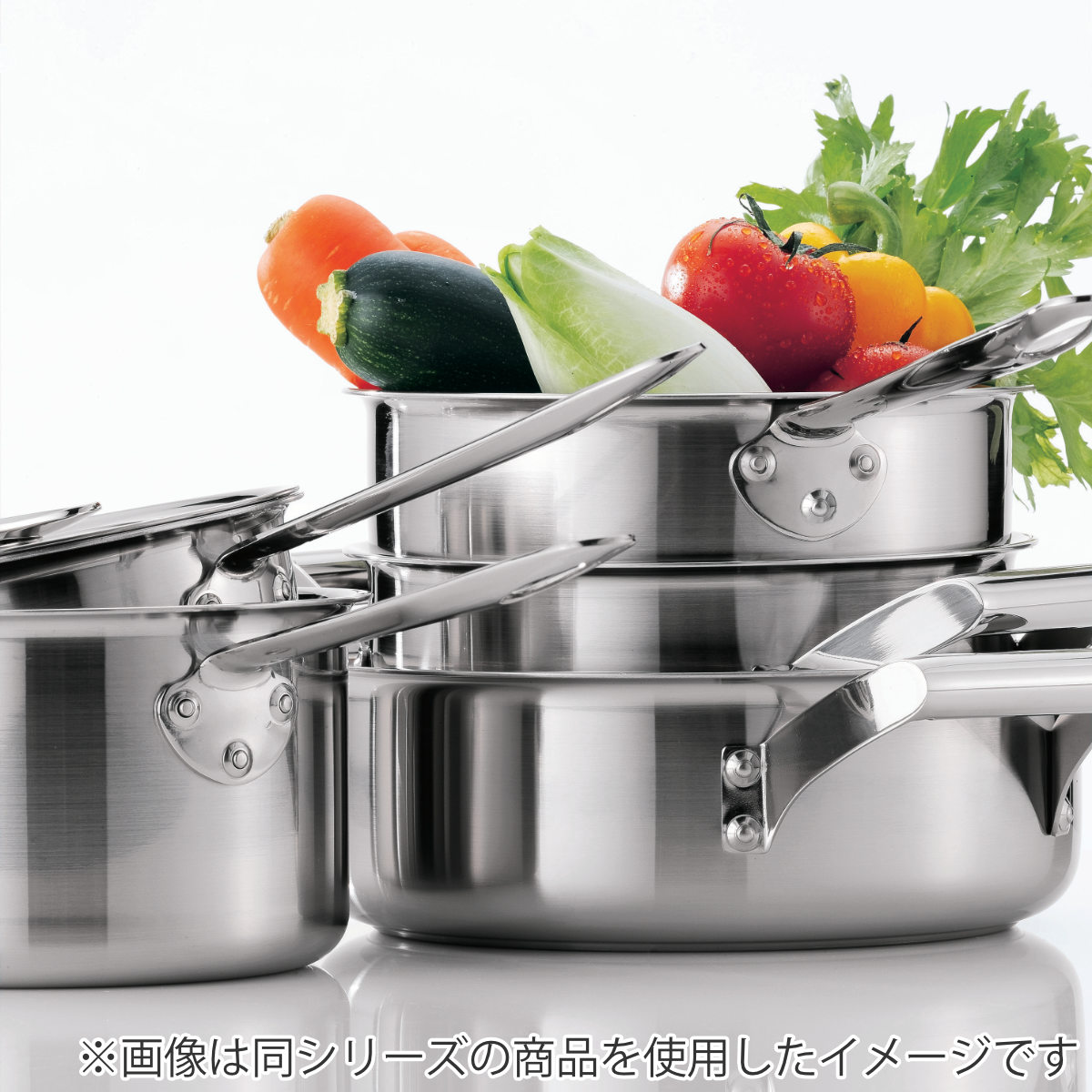 雪平鍋 16cm IH対応 エレックマスター プロ ステンレス製 日本製 フジノス 片手鍋 ( 行平鍋 ガス火対応 アルミ ステンレス 調理器具 ゆきひら鍋 ユキヒラ鍋 16センチ 3層構造 国産 丈夫 注ぎ口付き 熱伝導 シンプル 燕三条 )