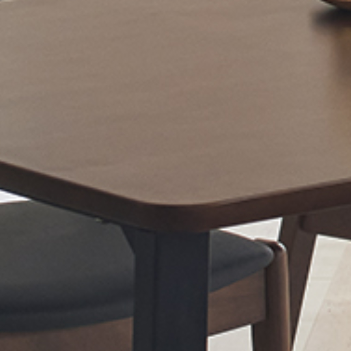 ダイニングテーブル ロの字脚タイプ 幅90×奥行75cm アートライフ ( 開梱設置 テーブル 食卓テーブル 長方形 机 木製 天然木 ダイニング 食卓 リビングテーブル 作業台 木製テーブル ウッドテーブル ウレタン塗装 ) 【ブラウン】 ブラウン