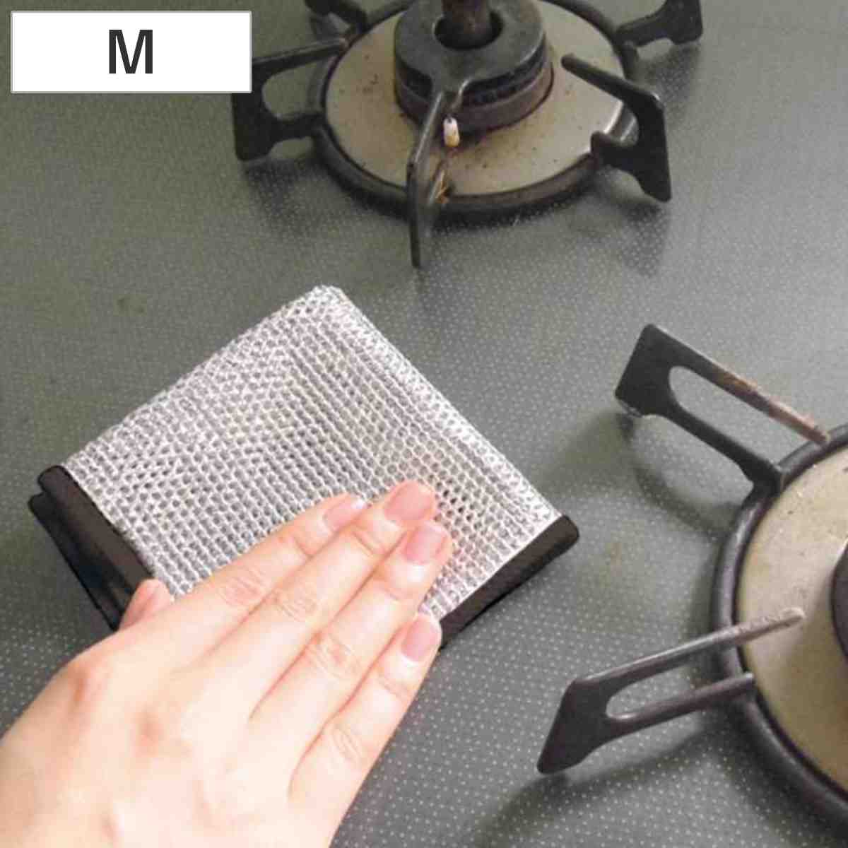 クロス 掃除用 かきとる メッシュクロス 3枚組 ( 台所掃除 コンロ 掃除 コゲ落とし キッチン 掃除用クロス 電子レンジ 鍋 フライパン こげ 茶渋 水回り 水垢 掃除用品 )