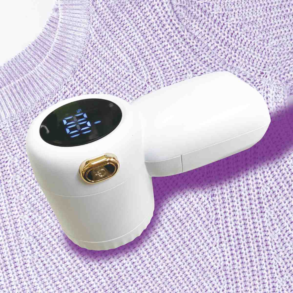 毛玉とり ハンディ 毛玉取り 充電式 コードレス （ 毛玉クリーナー 毛玉取り器 電動 3段階調節 USB 残量 ひと目でわかる コンパクト けだまとり クリーナー エチケット 毛玉取り機 毛玉 ニット ソファー 寝具 靴下 襟 袖 ）