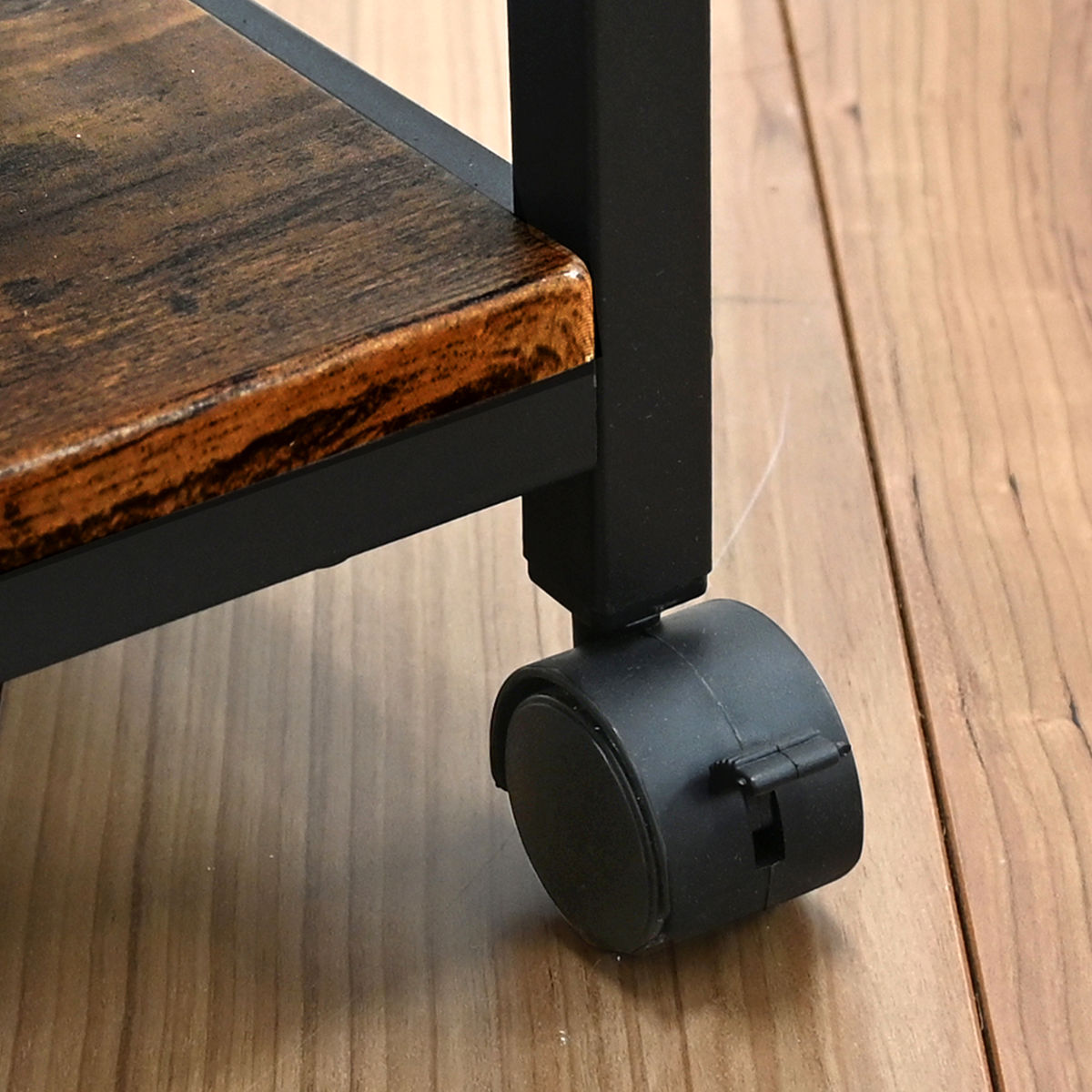 キッチンワゴン 可動棚 キャスター付き ( 幅30.5cm 隙間収納 キッチン収納 ワゴン キッチンラック 天板 配膳ワゴン マルチワゴン スリムラック 耐水性 マグネット キッチン隙間収納 洗面所 サニタリー )