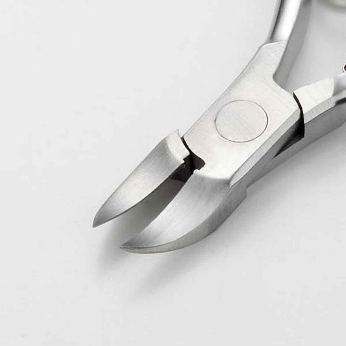 爪切り ニッパー 爪やすり付き 匠の技 ( 爪きり つめきり ネイルケア 巻き爪 足の爪 ツメ 固い爪 変形した爪 ニッパータイプ バネ 切りやすい こだわり 職人 日本製 切れ味 長持ち やすり ヤスリ付き キャップ付き )