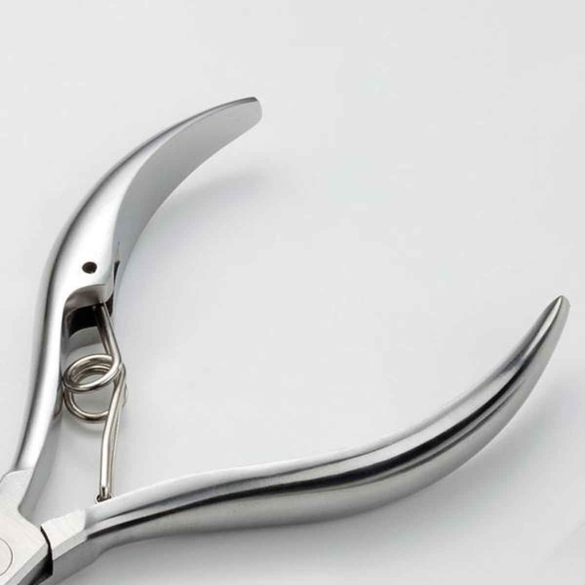 爪切り ニッパー 爪やすり付き 匠の技 ( 爪きり つめきり ネイルケア 巻き爪 足の爪 ツメ 固い爪 変形した爪 ニッパータイプ バネ 切りやすい こだわり 職人 日本製 切れ味 長持ち やすり ヤスリ付き キャップ付き )