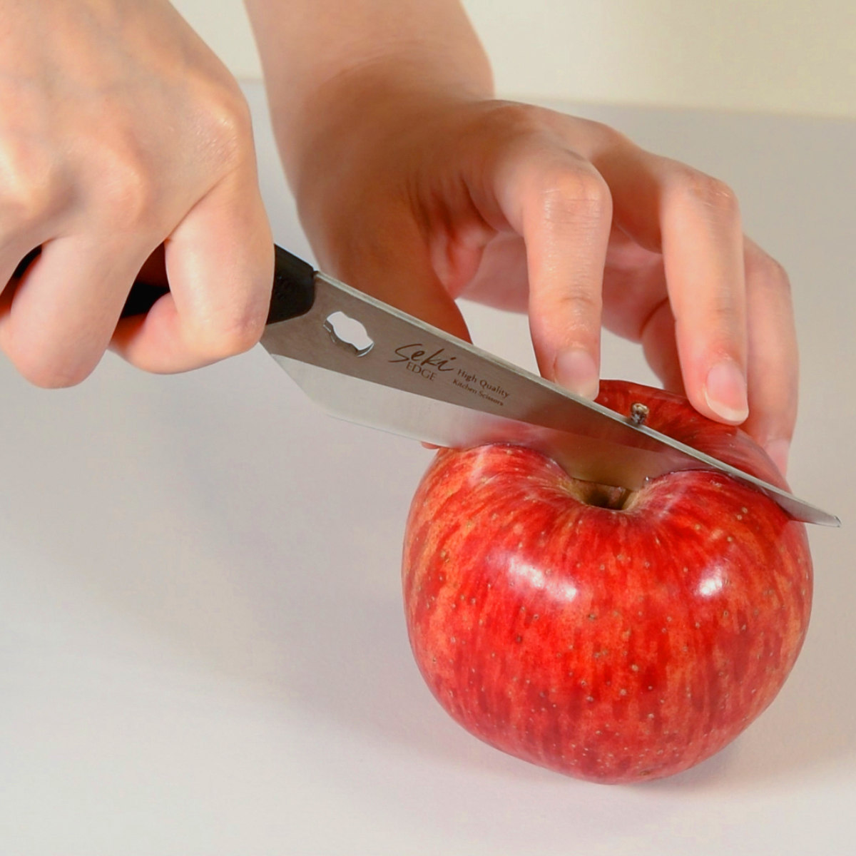 キッチンばさみ 食洗機対応 ケース付き ナイフとしても使えるキッチンはさみ ( キッチン鋏 キッチンはさみ キッチンナイフ ステンレス製 キッチンハサミ 万能ばさみ はさみ 鋏 調理用はさみ 洗える カバー付き 切れ味抜群 )