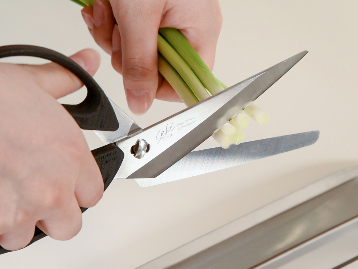 キッチンばさみ 食洗機対応 ケース付き ナイフとしても使えるキッチンはさみ ( キッチン鋏 キッチンはさみ キッチンナイフ ステンレス製 キッチンハサミ 万能ばさみ はさみ 鋏 調理用はさみ 洗える カバー付き 切れ味抜群 )