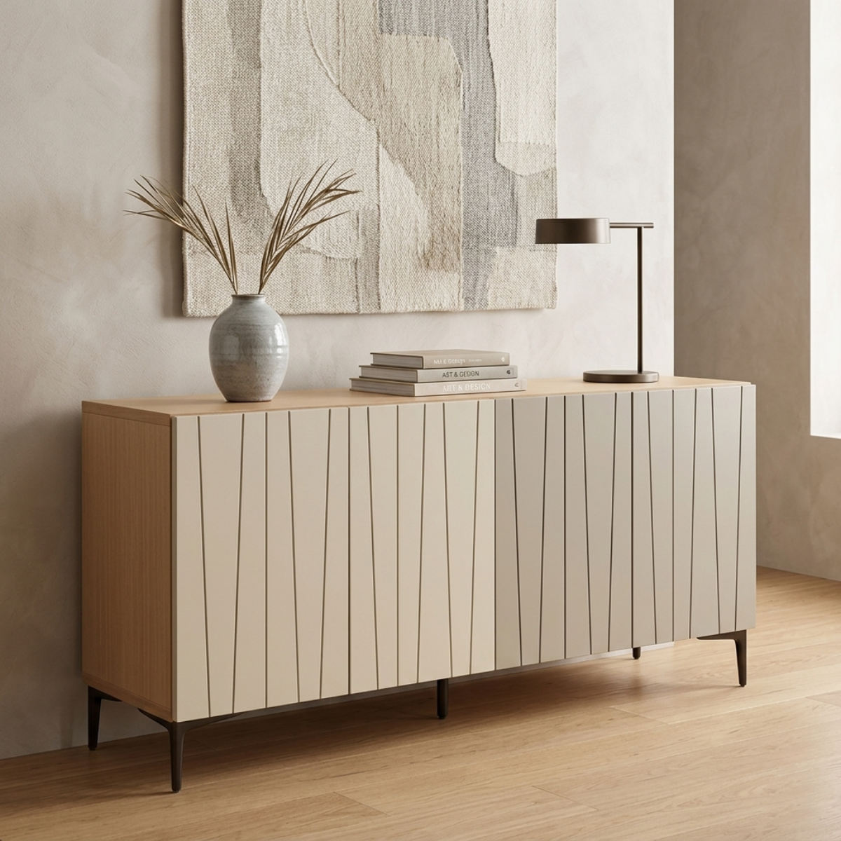 サイドボード 幅150cm 日本製 脚付き 可動棚 木目調 おしゃれ リビングボード ( 開梱設置 ラック 棚 お掃除ロボット対応 収納 リビング バイカラー ディスプレイ 玄関 家具 )