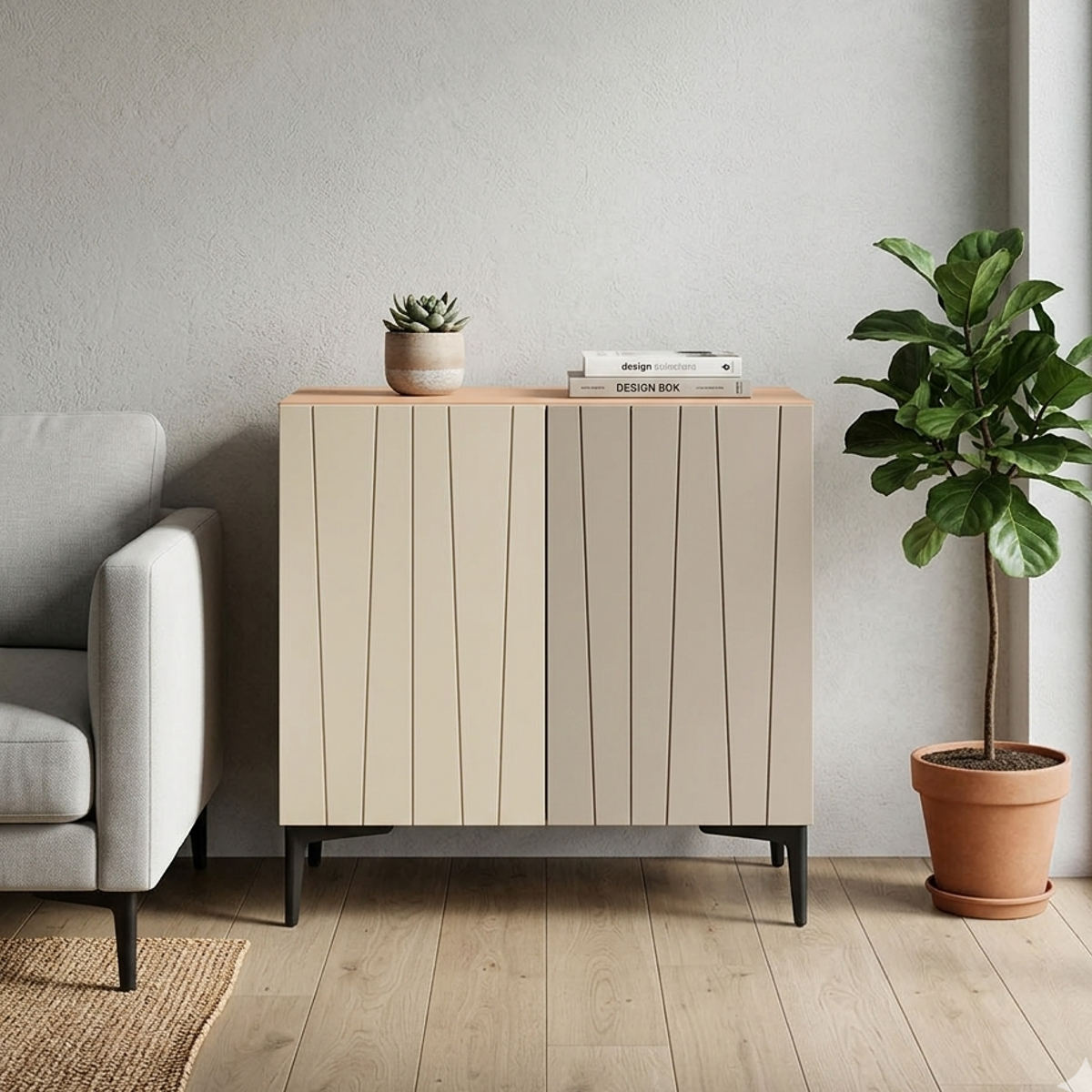 サイドボード 幅75cm 日本製 脚付き 可動棚 木目調 おしゃれ リビングボード ( ラック 棚 お掃除ロボット対応 収納 リビング バイカラー ディスプレイ 玄関 家具 )