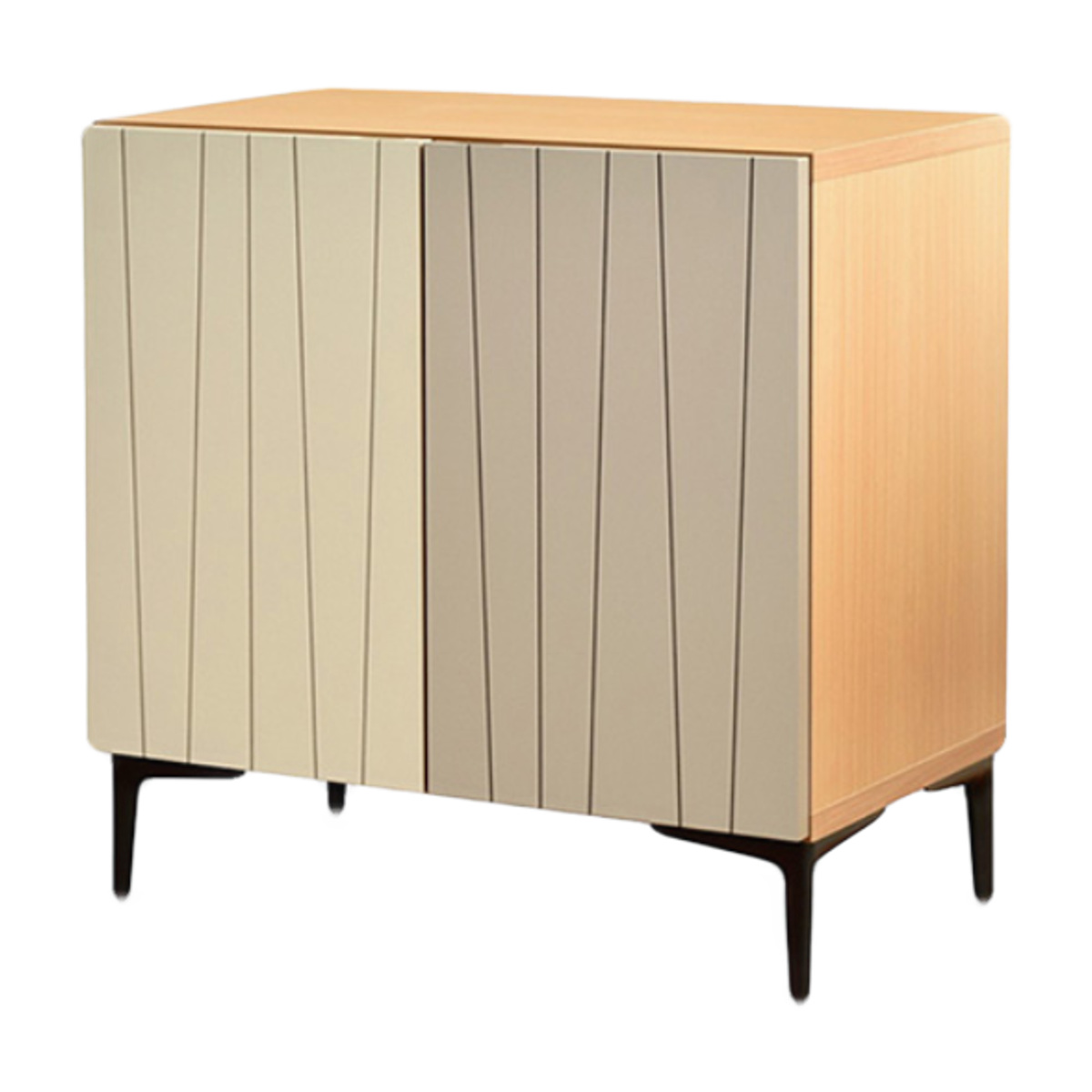 サイドボード 幅75cm 日本製 脚付き 可動棚 木目調 おしゃれ リビングボード ( ラック 棚 お掃除ロボット対応 収納 リビング バイカラー ディスプレイ 玄関 家具 )