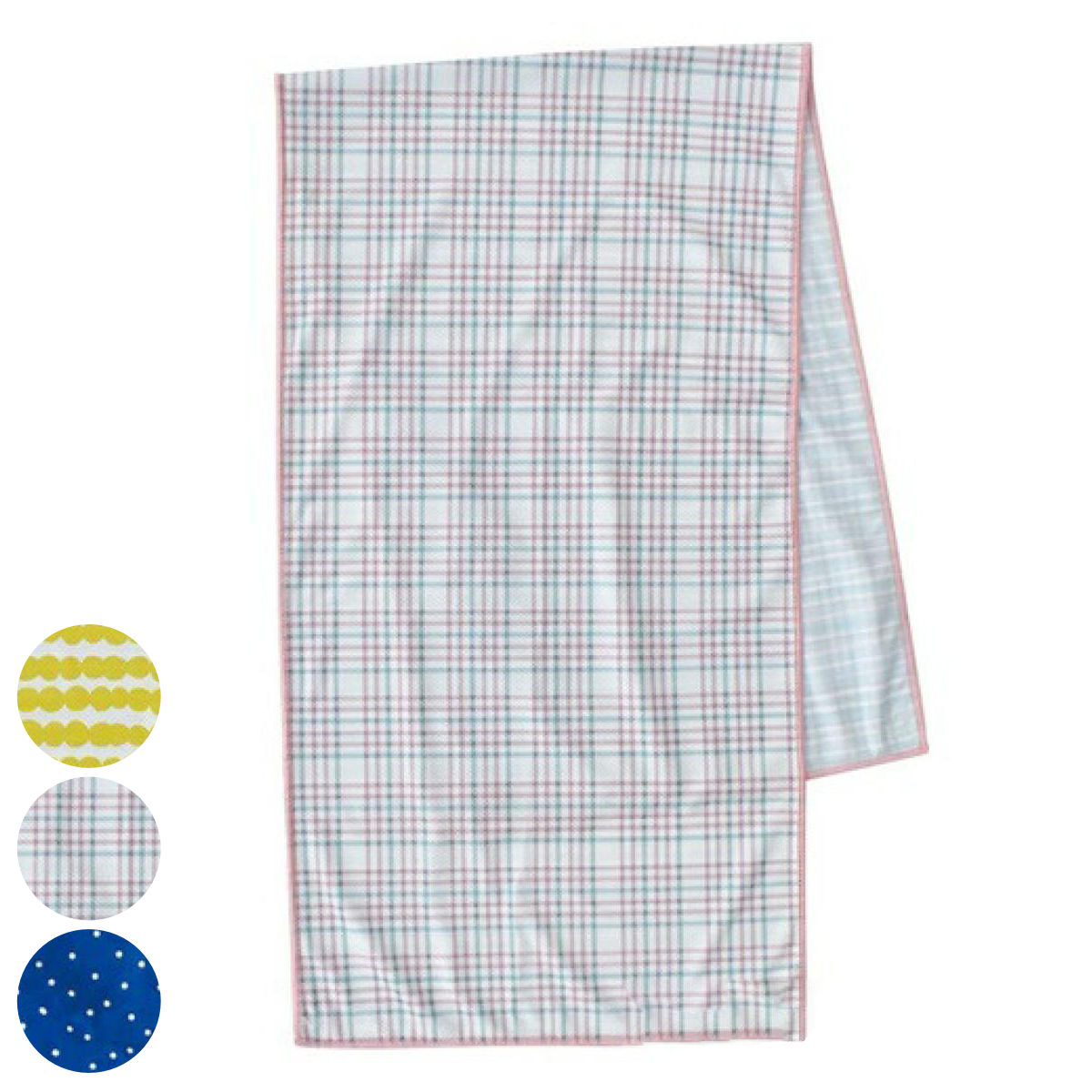 クールタオル 30×100 冷感 COO ( 冷感タオル タオル 冷たい UVカット 抗菌 熱中症対策 暑さ対策 スポーツ アウトドア マフラータオル ひんやり フェイスタオル タオルマフラー 保冷 水 濡らす 冷たくなる ) 【ネイビー】