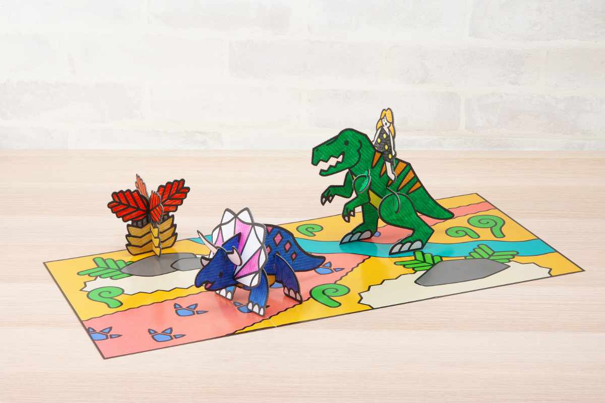 おもちゃ はじめてのダンボール工作キット 非認知能力 子ども ぽこぽっけ ( 工作キット 段ボール 工作 キット ペーパークラフト キッズ 組み立て ぬりえ 手作り ダンボール製 男の子 女の子 知育 玩具 ごっこ遊び 室内遊び ) 【おひめさま】 おひめさま